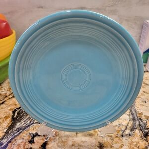 Classic Rim 7 1/4 Inch Salad Plate Turquoise